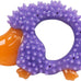 Cutie Chewies Hedgehog Dental Dog Chew Toy for Teething Puppies & Small Dogs Multi-Textured & Durable