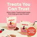 Pupford freeze-dried beef liver training treats, 475+ three-ingredient bites, 4 oz, pet treats for dogs & puppies