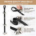 Luckyiren Upgraded Puppy Bells Dog Doorbells for Door Knob Training Go Outside Premium Quality 3 Snaps Adjustment