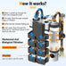 hygger quiet hang on back aquarium filter for small fish tanks 5-30 gallon with adjustable flow and surface skimmer