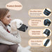 Heele Soft Nylon Dog Muzzle, Anti Biting Barking Chewing, Adjustable Breathable Pets Muzzle for Small Medium Large Dogs, 4 Colors 4 Sizes