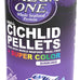 Omega One Super Color Sinking Cichlid Pellets, 2mm Small Pellets, 8 oz, Ideal Balance for Cichlids, Fresh Seafoods and Spirulina