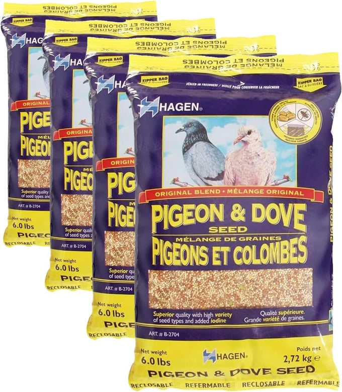 hagen original formula pigeon & dove seed nutritionally complete 6 lb bag