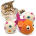 hustle & blush love ewe 3 pack 2 inch hand made felted cat toys for indoor play and exercise