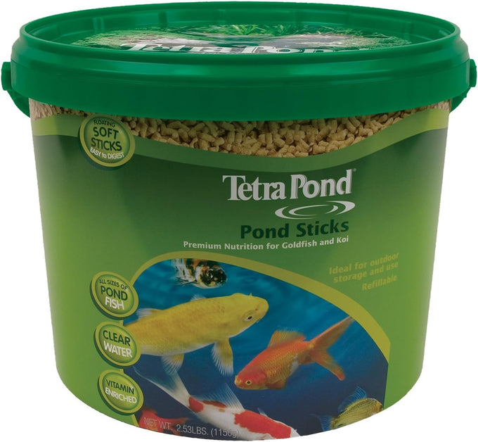 TetraPond Pond Sticks for Goldfish and Koi - Soft Sticks for Daily Nutrition