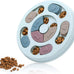 DR CATCH dog puzzle for IQ training & mental enrichment, blue, L9.44" x W9.44" x H1.14"