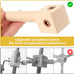 360°Rotating Bird Perch for Parrots, Wooden Stand for Small to Medium-sized Birds, 2-in-1 Cage and Tabletop Toy