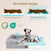 EHEYCIGA Orthopedic Dog Bed for Extra Large Dogs, 44x32Inch Grey Waterproof Memory Foam with Sides and Non-Slip Support