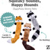 zippypaws-skinnypeltz-stuffing-free-large-medium-dog-toys-squeaky-plush-fox-raccoon-squirrel