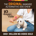Earth Animal No Hide Stix for Small Dogs - 20 Count Value Pack, Rawhide Free, Chicken, All Natural Chew Sticks