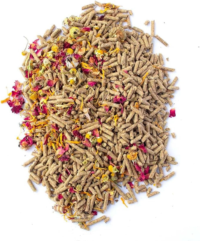 pampered-chicken-mama-premium-herbal-rabbit-feed-12-pounds-calendula-flowers-and-herbs