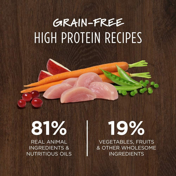 Instinct Original high protein grain free raw coated cat food 5 lb bag real chicken