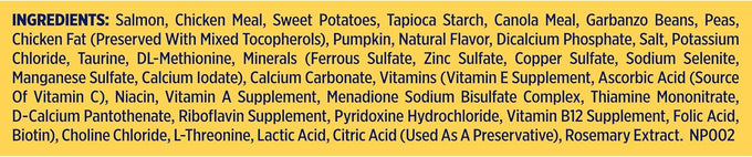 Nature's Recipe Grain Free Salmon, Sweet Potato & Pumpkin Recipe Dry Dog Food, 24 lb. Bag