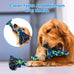 Feeko heavy duty dog rope toys 2 pack for large breed aggressive chewers, indestructible teeth cleaning tug of war toy