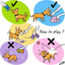 chiwava 3 pack 9 inch squeaky latex dog toys for small medium dogs interactive play