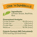 Pet 'n Shape Chik 'n Rice Dumbbells - 100% Natural Chicken Treats for Dogs, 1 Pound, Crunchy Bites