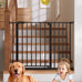 InnoTruth 29.5–40.75" baby gate with dual lock, 30" tall dog gates for doorways & hallways