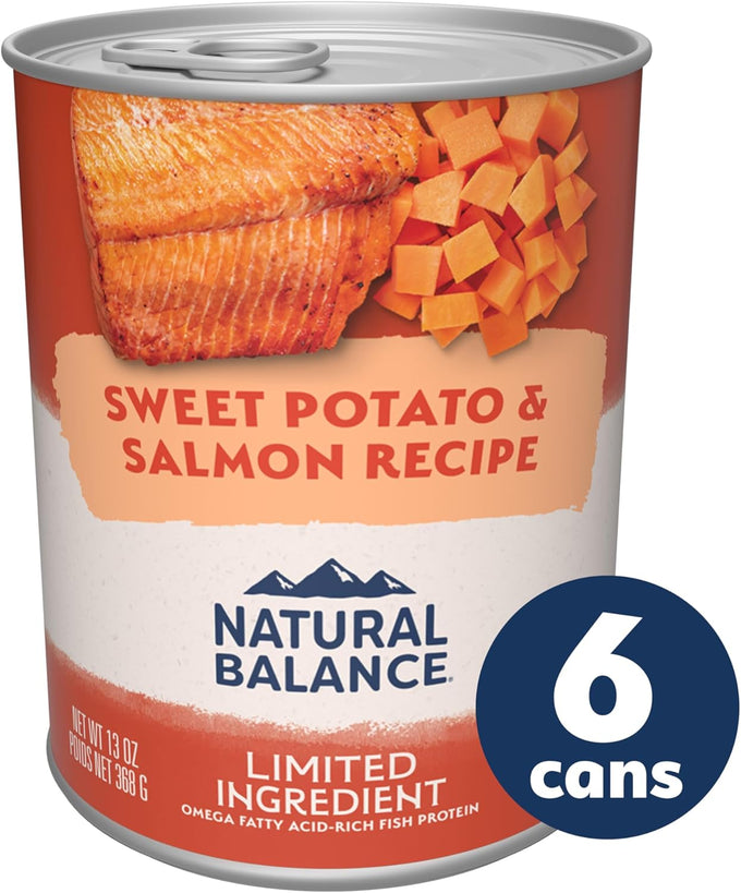 Natural Balance Grain-Free Sweet Potato & Salmon Wet Dog Food