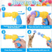 Mity rain 102PCS soft plush cat ball launchers & pom pom balls interactive cat toy set for indoor cats