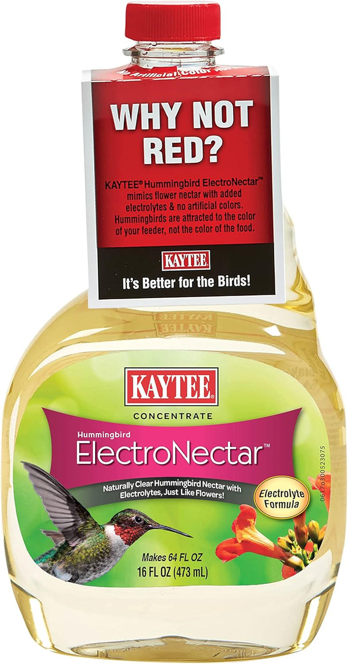 Kaytee 64-Ounce ElectroNectar Ready-to-Use Hummingbird Nectar Attracts and Nourishes Wild Birds