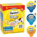 Temptations lickable cat treats, variety pack, 24 spoons, soft, adult wet, mess-free puree