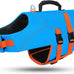 Asenk Dog Life Jacket for Swimming, Boating, Reflective & Adjustable, Small to Large Dogs, Blue, Size S