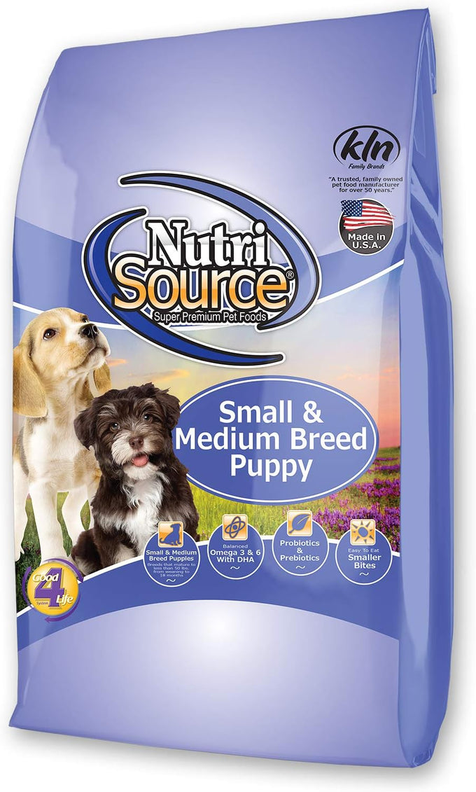 Nutri Source Small/Medium Breed 15 lb Dry Puppy Food