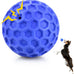 diissknic indestructible squeaky dog ball relieves anxiety, cleans teeth, interactive chew toy for aggressive chewers, large breed outdoor waterproof