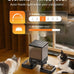 oneisall Automatic Cat Feeder for 2 Cats with 20 Cups/5L Capacity and Timed Feeding
