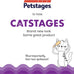 Catstages Chase Meowtain 4-Tier Interactive Cat Track Toy with 4 Spinning Balls, Non-Slip Base, Blue