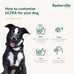 Baskerville Ultra Muzzle, Patented Humane Design, Breathable, Adjustable, Padded, Dog Training Muzzle for Large Dogs, Black, Size 5