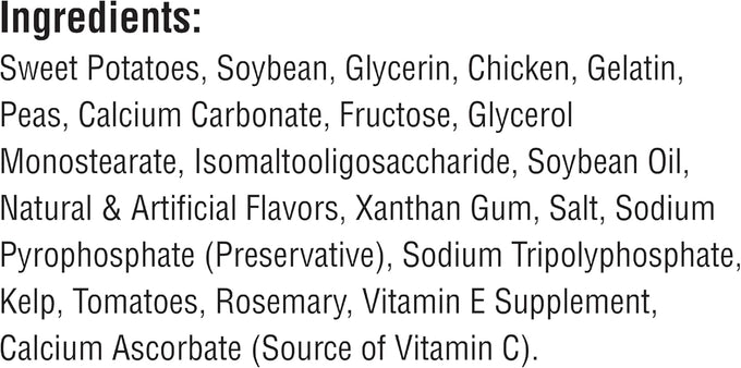 Smart Bones Smart Chews, Grain Free, Rawhide Free, Chicken and Vegetable, 14 Count Small Treats for Dogs
