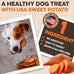 Brutus & Barnaby usa-grown sweet potato dog treats for sensitive stomachs, single ingredient, hypoallergenic