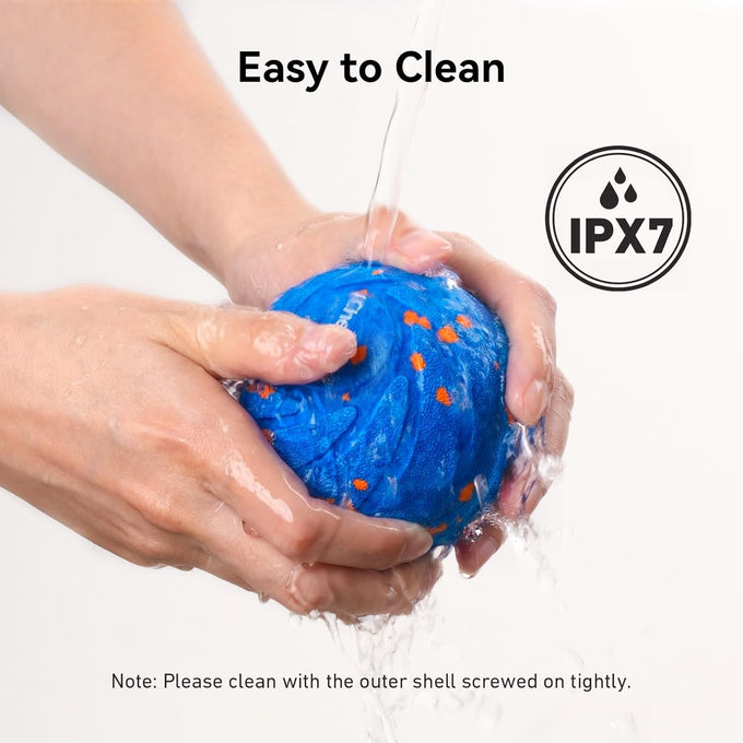 Cheerble Wicked Ball AIR Interactive Dog Toy, E-TPU Material, IPX7 Waterproof, Medium to Large Dogs, 3 Modes, Replaceable Shell