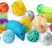 Amazon Basics 20-piece cat toy variety pack for kittens and cats, includes teaser, ball, feather, spring