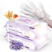 IMMHABI 400 PCS Hypoallergenic Lavender Pet Wipes for Dogs