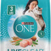 Purina ONE LiveClear Allergen-Reducing Cat Food Dry Formula with Real Chicken as Number One Ingredient - 3 lb Bag