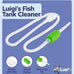 Luigi's Aquarium Gravel Vacuum for Water Changes and Cleaning - Hand Siphon Hose with Filter - Turtle Tank Accessories