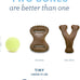 Benebone puppy 2-pack dental chews with real bacon flavor, made in usa, gentle on little teeth