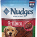 Blue Buffalo Nudges Grillers Natural Dog Treats, Steak 10oz, Real Steak First Ingredient