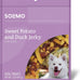 Solimo Amazon brand duck jerky dog treats, 2 pounds, no corn, wheat, soy or gluten