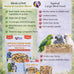 Parrots love all natural garden blend bird food 2lb, no artificial coloring or preservatives