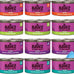 Rawz natural premium canned cat wet food shredded, 12-pack chicken variety, 4 flavors, 3oz cans
