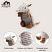 holy-pet-plush-dog-squeaky-toy-armadillo-gray-8-inch-small-medium-large-breed
