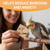 16 Pack Natural Balsa Wood Bird Chew Toys for Medium Birds, Softest Wood, Safe Chewing Toys