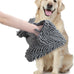 WOUSEDO 40'' x 23.6'' Microfiber Dog Towels 2-Pack Grey