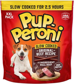 Pup-Peroni Original Beef Recipe, 38 Oz. Bag, Slow Cooked Dog Treats with Real Beef