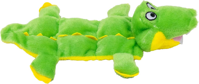outward hound xxl squeaker matz plush gator dog toy for mild to medium chewers