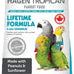 hagen tropican lifetime formula parrot food 4 lbs with peanuts and sunflower seeds