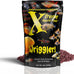 Xtreme wrigglers 4oz usa farm grown krill-based live fish food alternative with vibrant colors and natural protein source